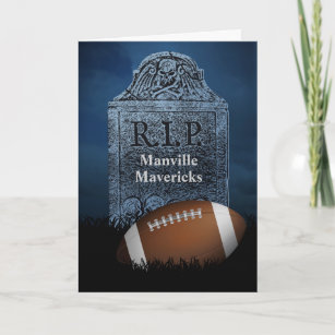 Sympathy Card for Your Football Team's Loss Karte