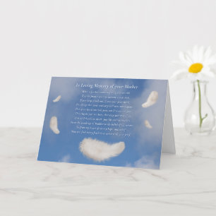 Sympathy Card für den Verlust der geistigen Mama d Karte