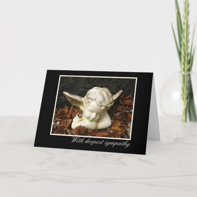 Sympathy Card Guardian Angel Karte (Vorderseite)