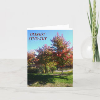 SYMPATHY CARDS, DENKEN SIE AN SIE UND IHRE FAMILIE DANKESKARTE