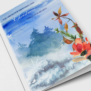 Sympathy Cards Weihnachten   In unseren Gedanken