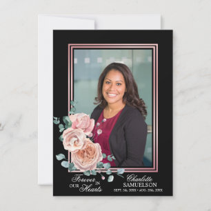 Sympathy Memorial rose floral Merci de la photo