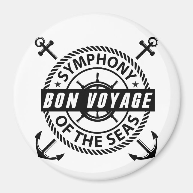 Symphonie de Seas Cruise Magnet (Devant)