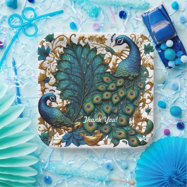 "Symphonie der Farben" Pappteller (Party)