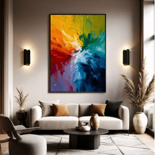 Symphonie der Farben Poster
