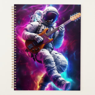 Symphonie du vide Astronaute de Neon Cyberpunk
