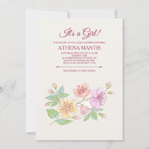 Symphonie Florale Invitation