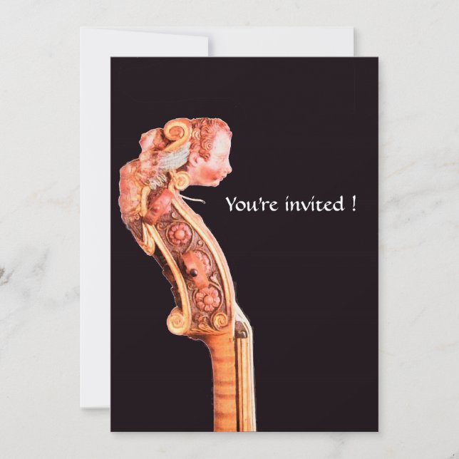 SYMPHONIE/KLASSIKISCHE MUSIK EINLADUNG (Vorderseite)