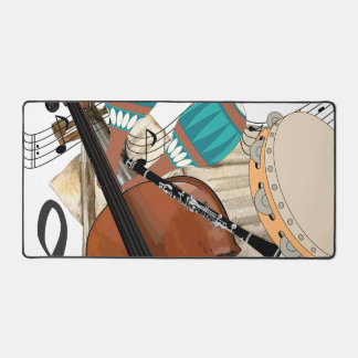Symphonie von Instrumenten Schreibtischunterlage