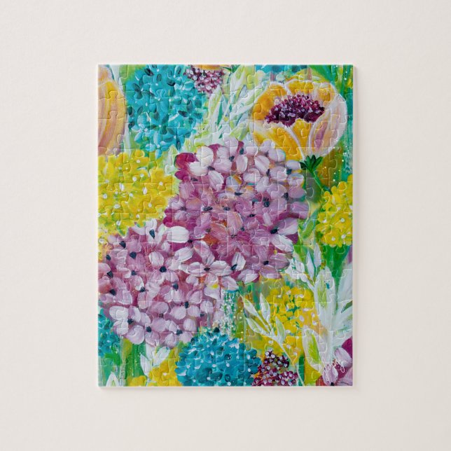 Symphony Floral Fine Art Puzzle (Vertikal)
