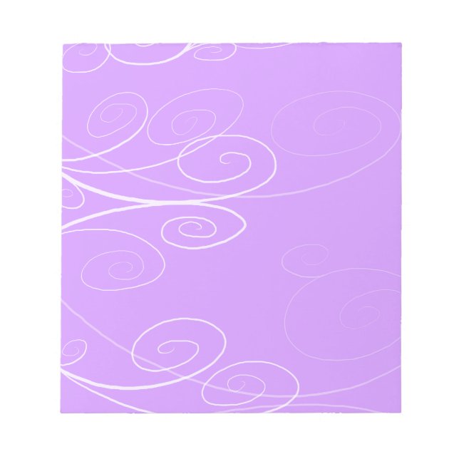 Symphony Swirl Notizblock (Vorderseite)