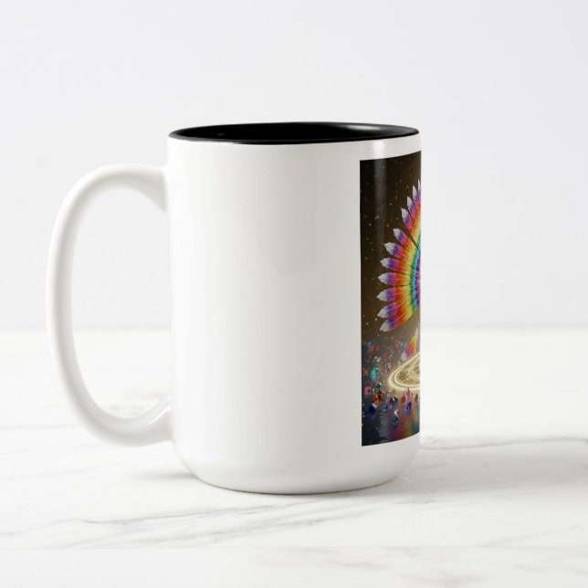 Symphony Turkey Mug Zweifarbige Tasse (Links)