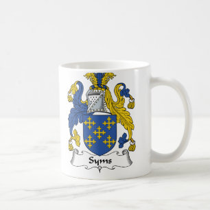 Syms Familienwappen Kaffeetasse
