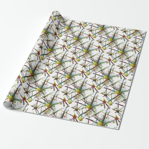 Synapse-medizinisches abstraktes Geschenk Geschenkpapier