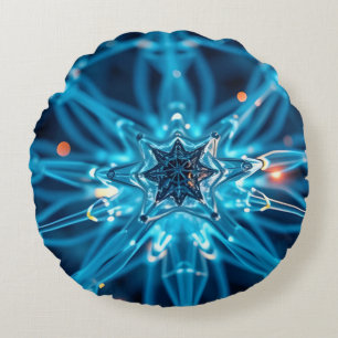Synaptic Star Rundes Kissen