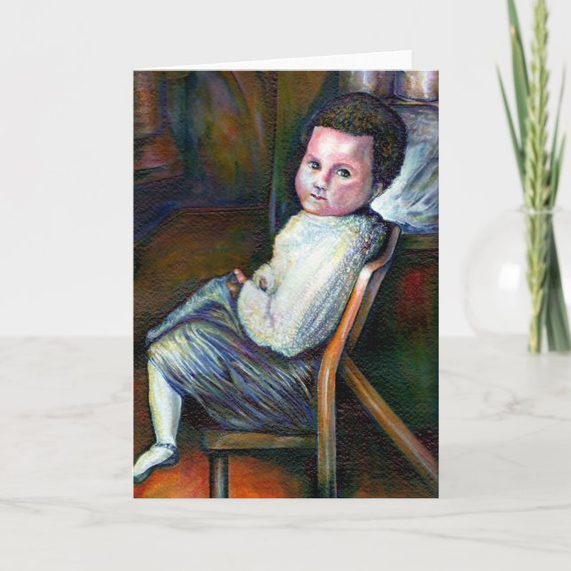 Synästhesie Dankeskarte (Vorderseite)