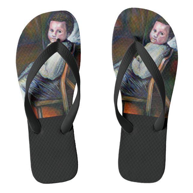 Synästhesie Flip Flops (Fußbett)