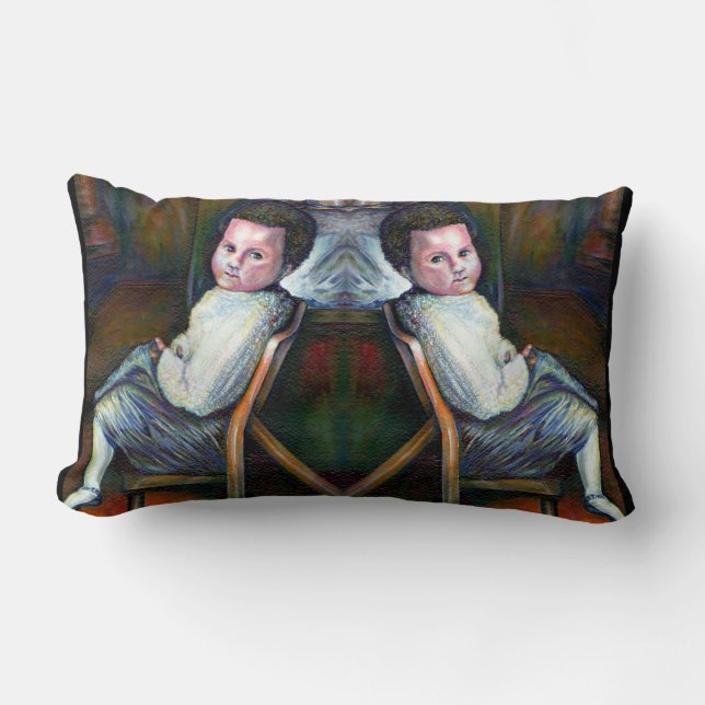 Synästhesie Lendenkissen (Vorderseite)