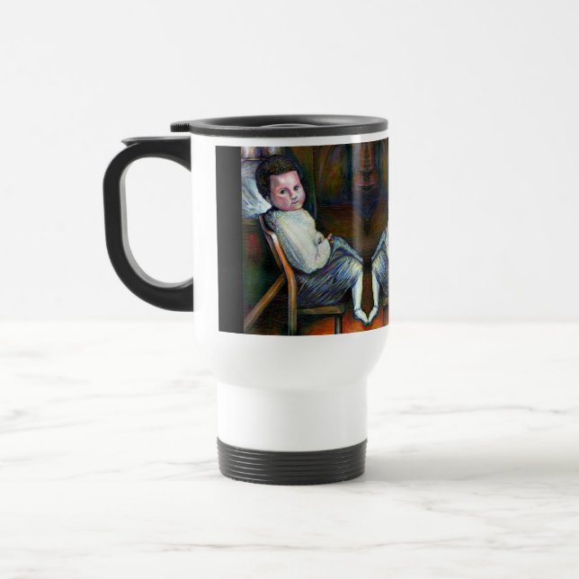 Synästhesie Reisebecher (Links)