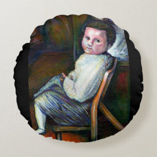 Synästhesie Rundes Kissen