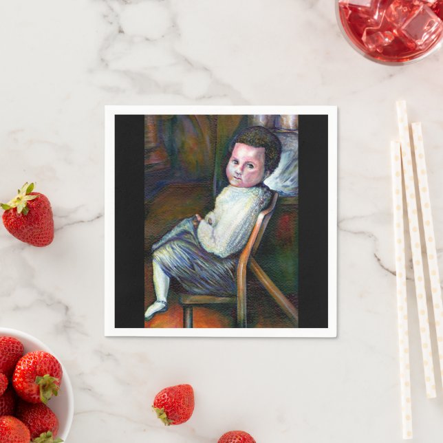 Synästhesie Serviette (Beispiel)