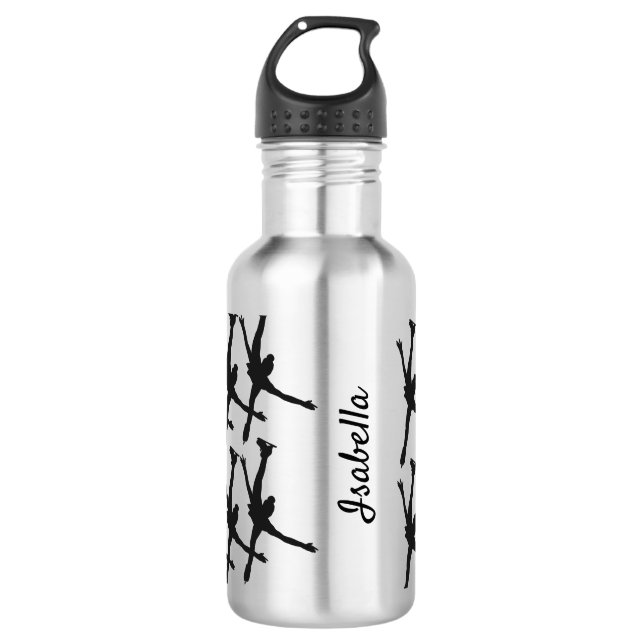 Synchro Wasserflasche arabesk Edelstahlflasche (Vorderseite)