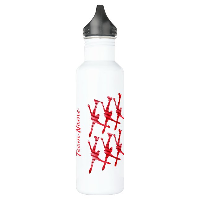 Synchro Wasserflasche aus dem Team Arabesthalin ro Edelstahlflasche (Links)