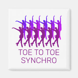 Synchro- Zahl Skaten-Geschenkartikel Magnet