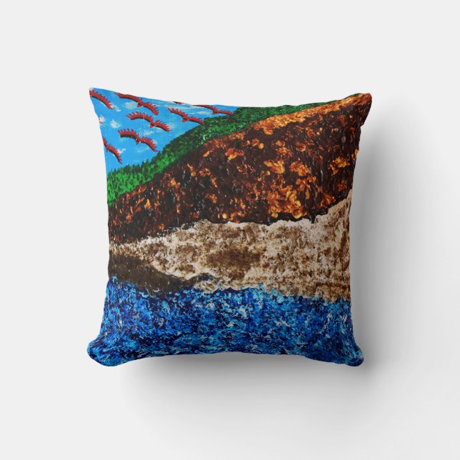 "Synchronicity 3" Kissen (Vorderseite)