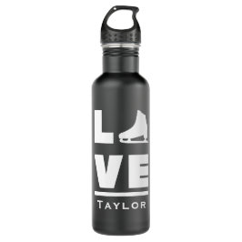 Synchronische Liebe und Live-Skaten Edelstahlflasche
