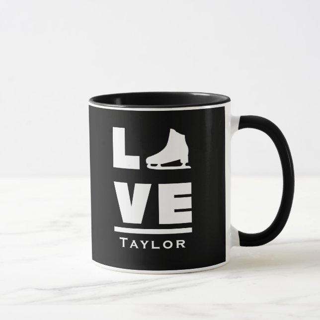 Synchronische Liebe und Live-Skaten Tasse (Rechts)