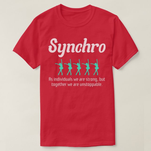 Synchronisierte Abbildung Skaten Ice Skater 2 T-Shirt (Design vorne)
