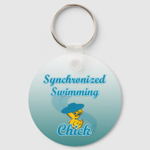 Synchronized Swimming Chick #3 Schlüsselanhänger