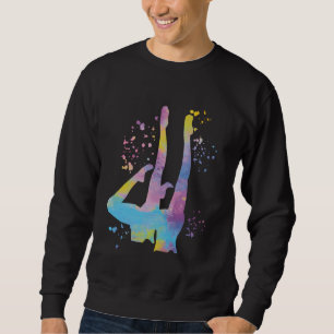 Synchronschwimmen Colorsplash Team Künstlerische A Sweatshirt