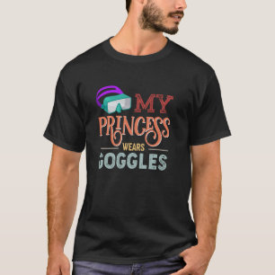 Synchronschwimmen Meine Prinzessin trägt Schwimmbr T-Shirt