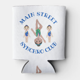 Synchronschwimmermädchen Synchro Schwimmsport Dosenkühler