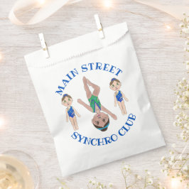 Synchronschwimmermädchen Synchro Schwimmsport Geschenktütchen