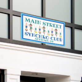 Synchronschwimmerteam Pool Coach Club Banner