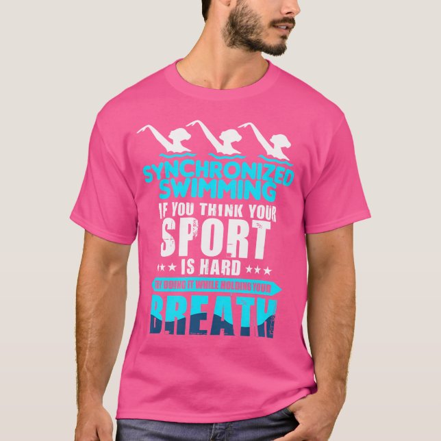 Synchronschwimmfähiges Shirt (Vorderseite)