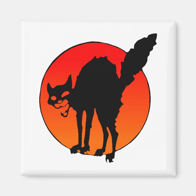 Syndikalistenkatze Magnet (Vorne)