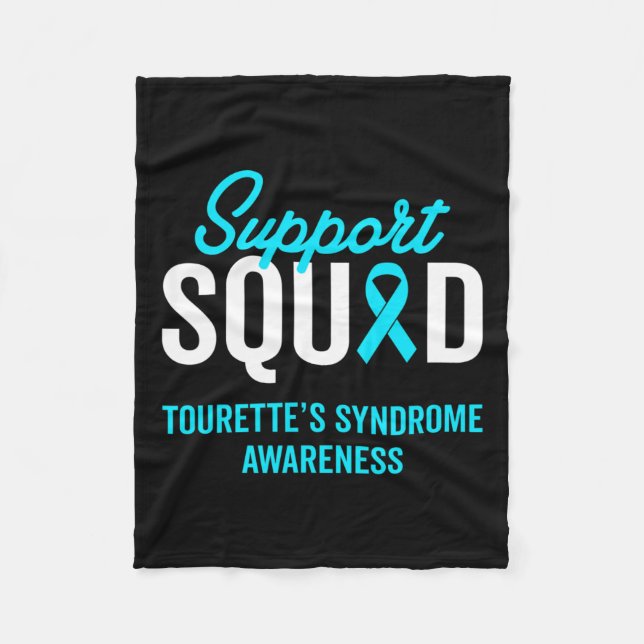Syndrom Warrior Survivor Sensibilisierungskampagne Fleecedecke (Vorderseite)