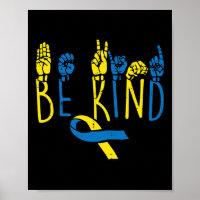 Syndrome Awareness Be gül Hand Sign Lehrer W