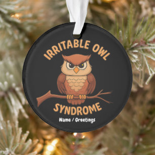 Syndrome de Chouette Irritable Drôle Chouette en C