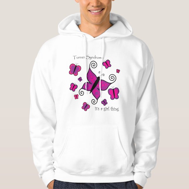 Syndrome de Turner c'est un sweat - shirt à (Devant)