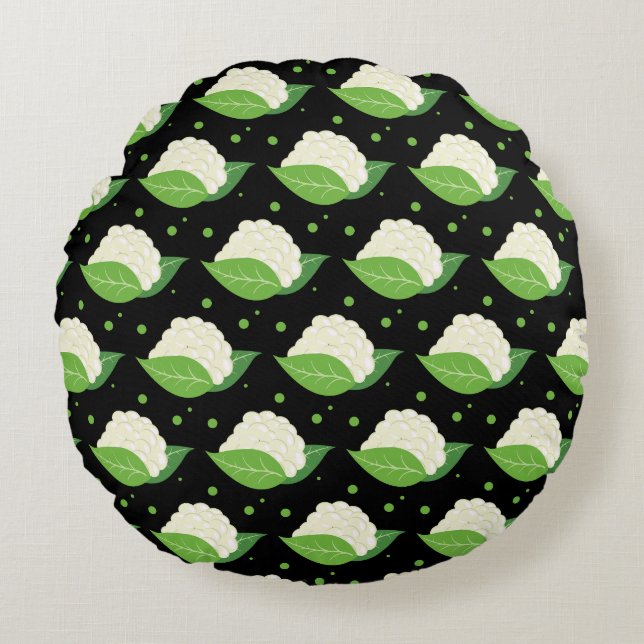 Synergie Rundes Kissen (Vorderseite)