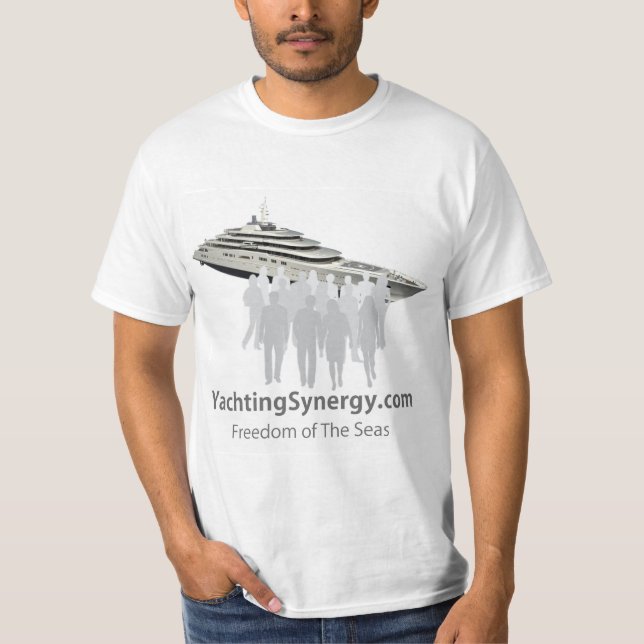 Synergie Yachting - T-Shirt - Les gars (Devant)