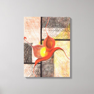 Synergy Hand-Illustrierte (randlose) Leinwandkunst Leinwanddruck