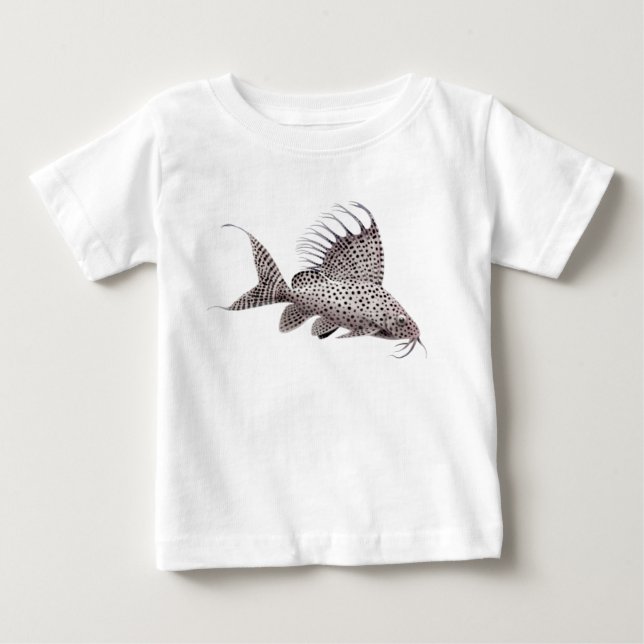 Synodontis Wels-Säuglings-T - Shirt (Vorderseite)