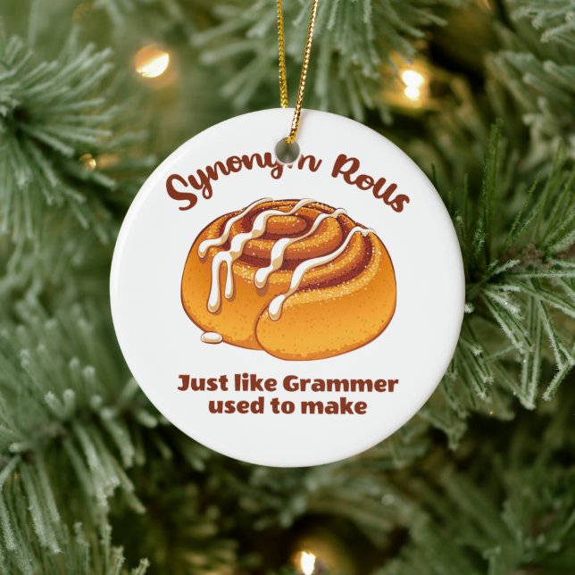 Synonym-Rolls wie Grammer Keramik Ornament (Baum)