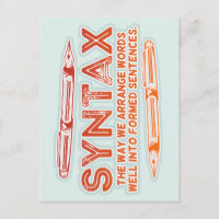 Syntax Funny Sentence Struktur Grammar